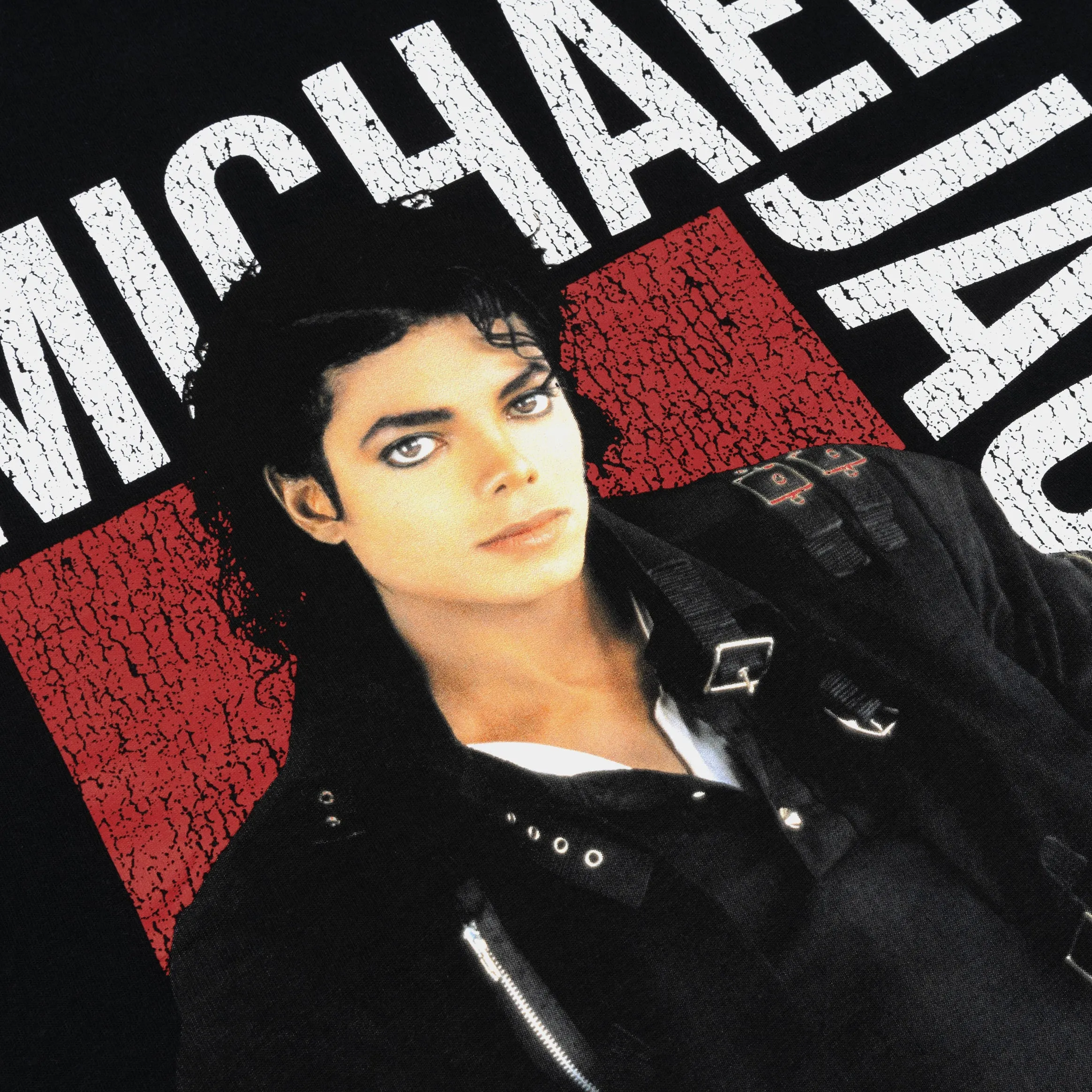SP x Michael Jackson World Tour 88 Mens Short Sleeve Shirt (Black) Relaxing Fit