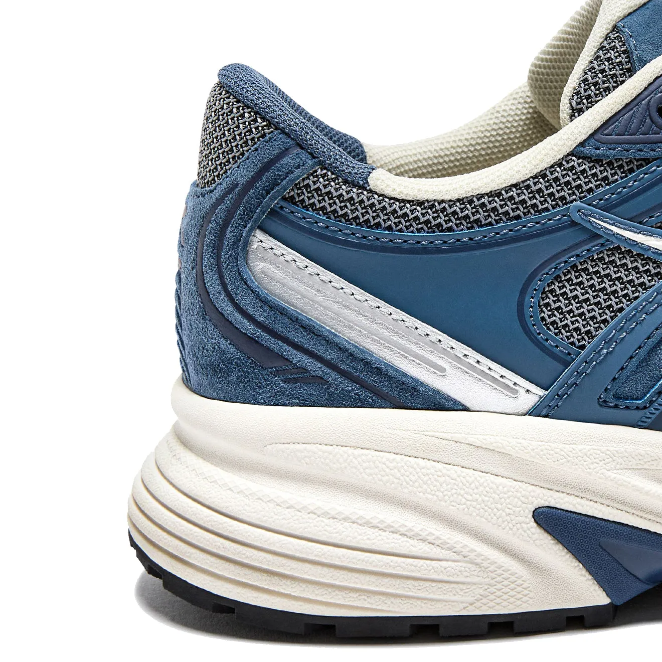 Durable Rubber Outsole Diadora Mythos Star Pigskin Trainer Blue Dark Denim