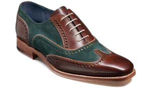 Spencer - Walnut Calf / Green Suede Focus Wear