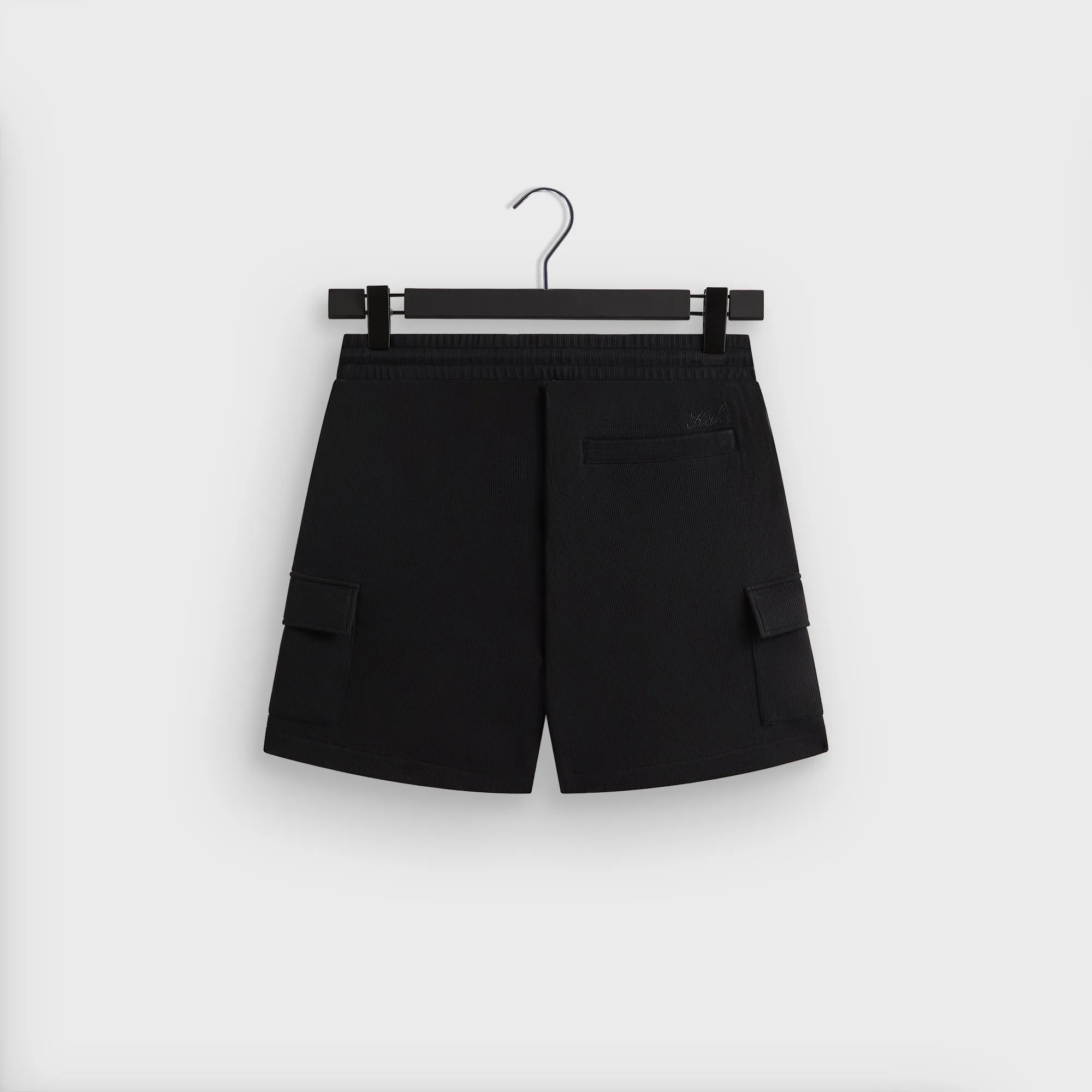 Kith Micro Waffle Fairfax Cargo Short - Black Light Active