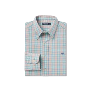 Winston Windowpane Dress Shirt natural fiber