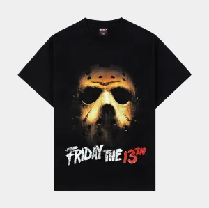 SP x Friday The 13th Doomed Mens Short Sleeve Shirt (Black/Blue) Sun Protection