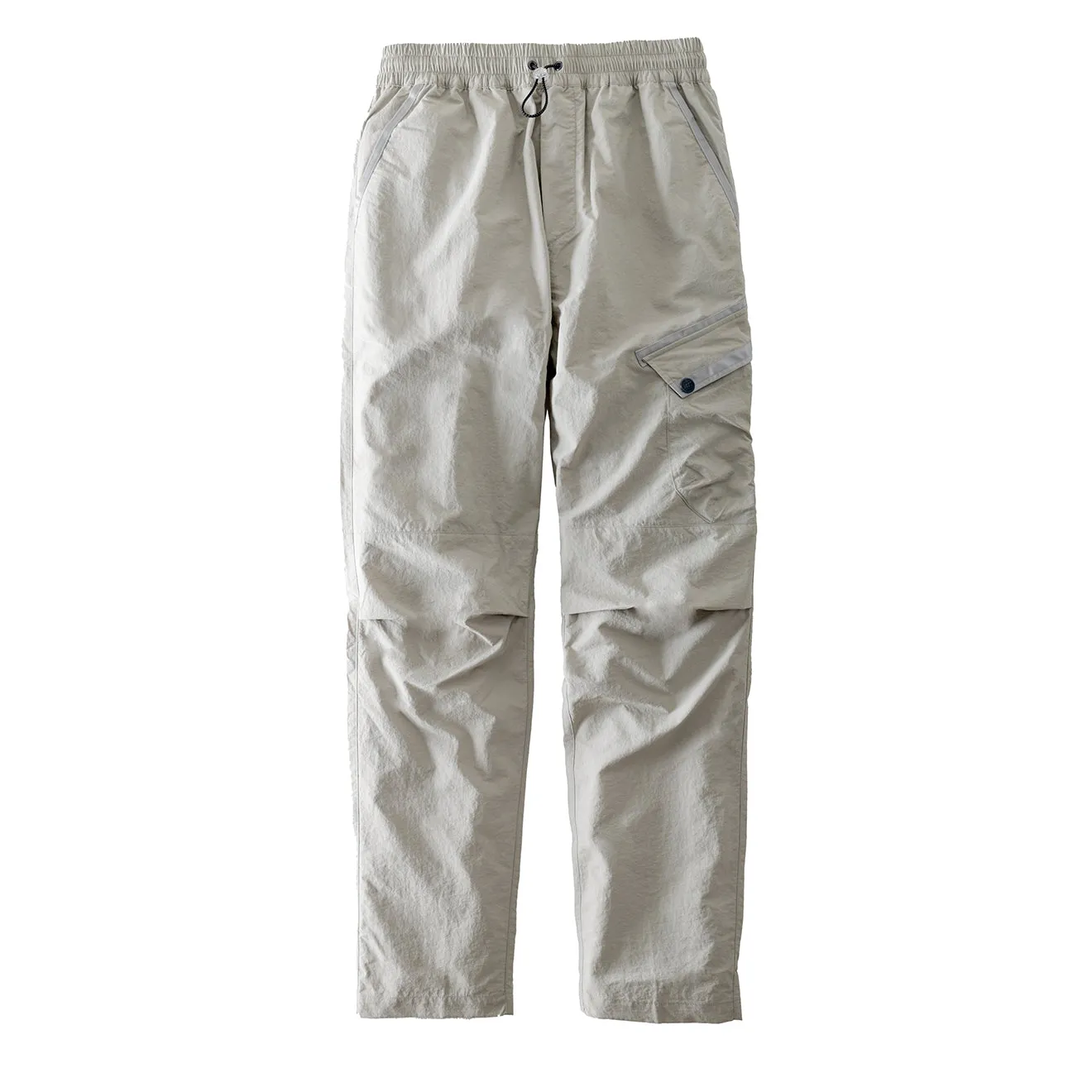 ST95 Cargo Trousers  Light Grey Breathable Stretch Ripstop Texture