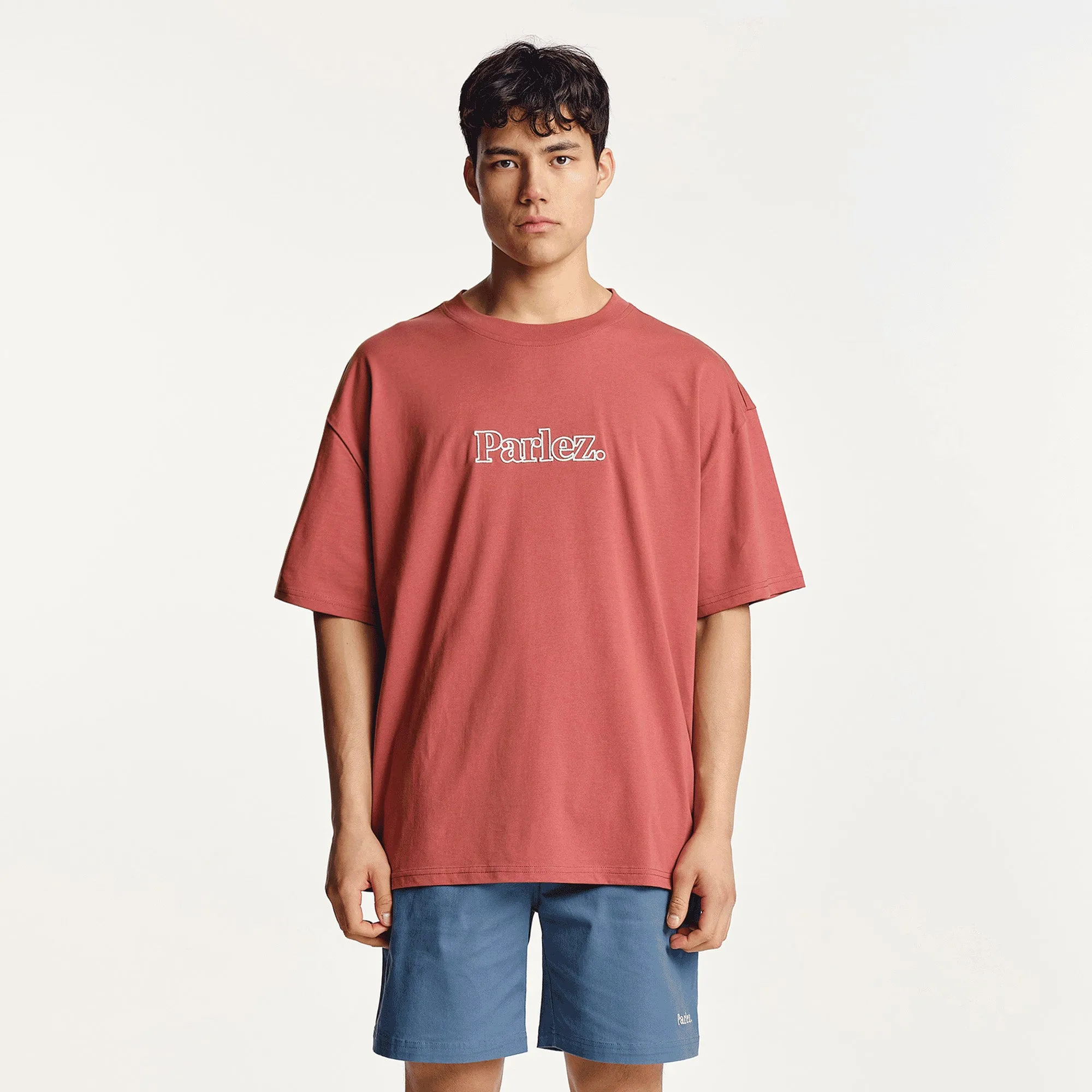 Soft Wearable Breathable Fit Wear Staffa Oversized T-Shirt Dusty Coral