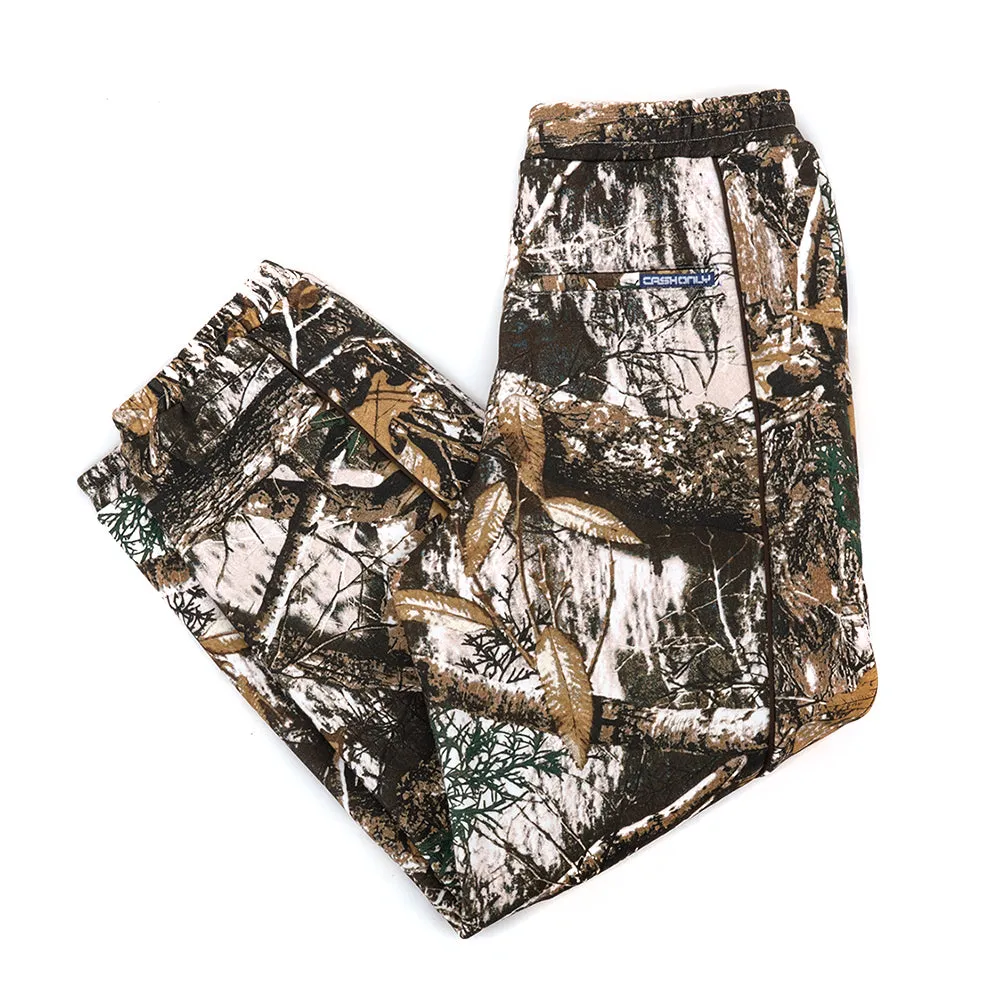 Fade Resistant Dye Stencil Track Pant (Camo)
