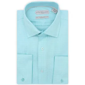 Steven Land Elite | Non Iron Weave Check Dress Shirt/Dsw2108 High-Quality Craftsmanship Perfect Look