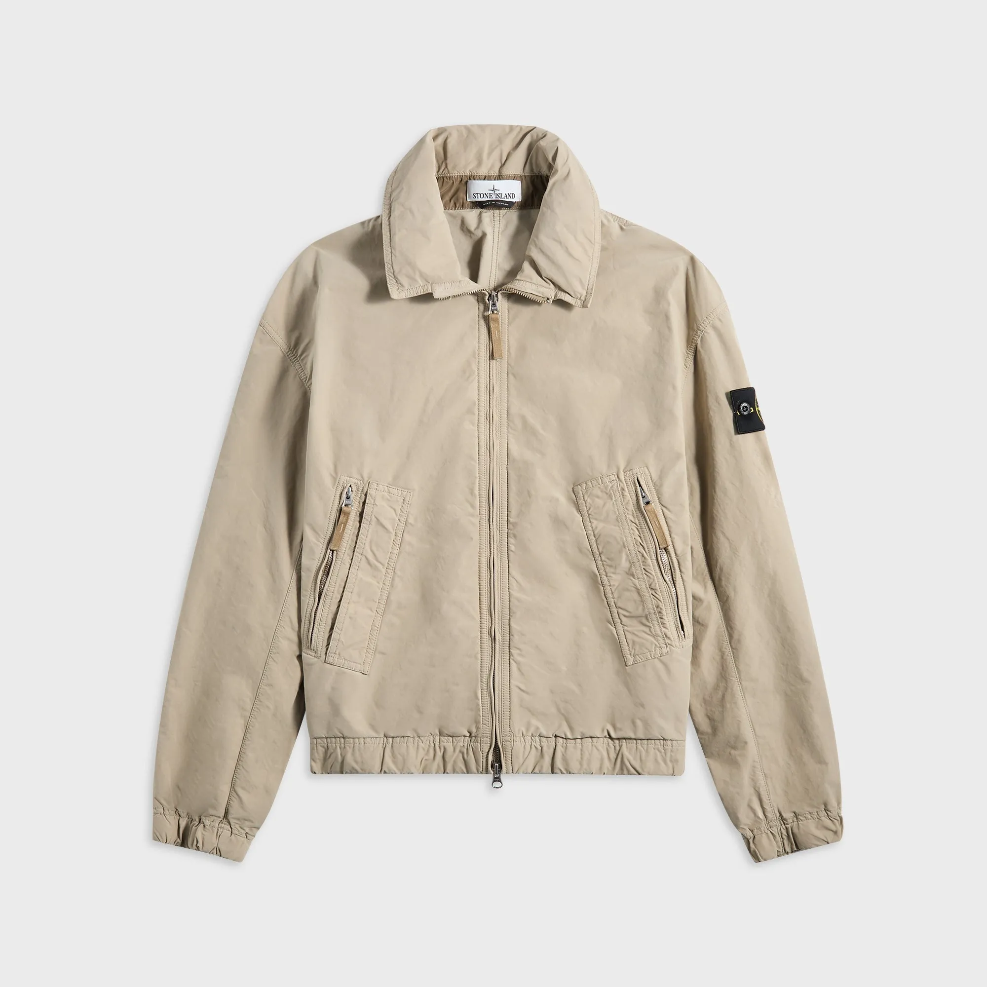 Green Material Hypoallergenic fabric Stone Island Bomber - Desert