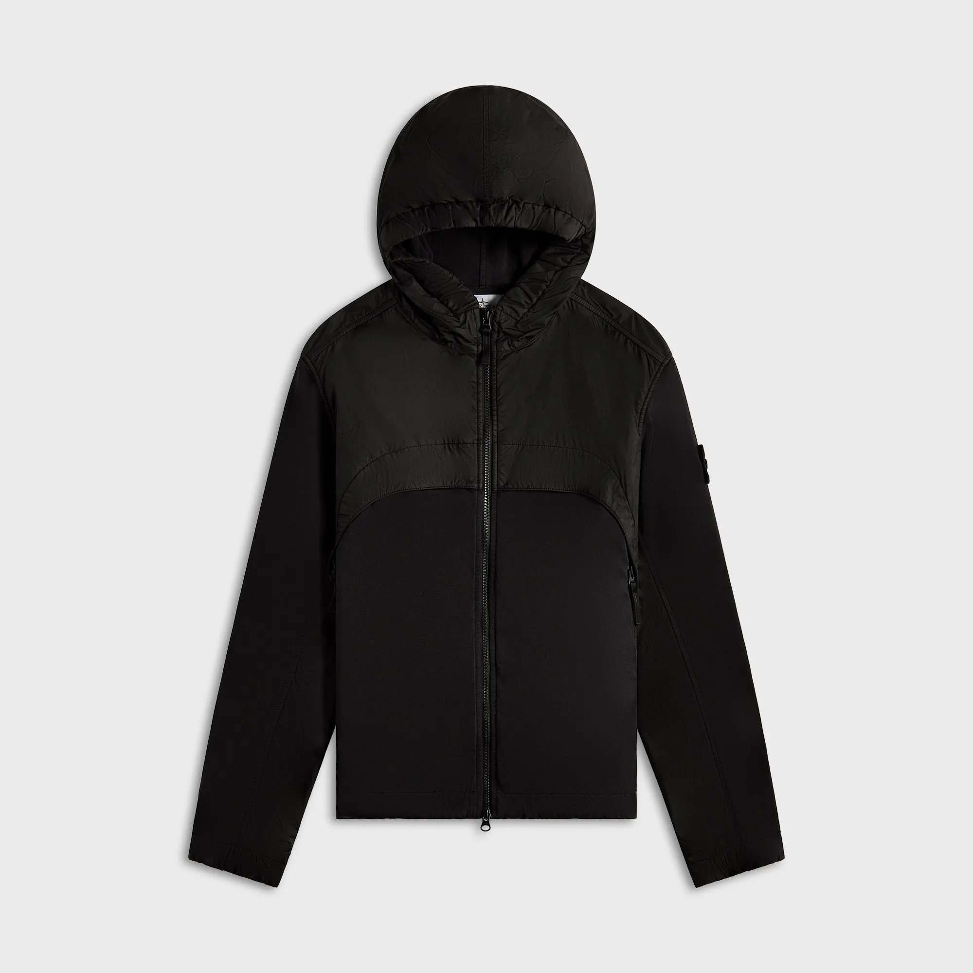 Stone Island Garment Dyed Crinkle Reps Nylon Jacket - Black MultiPocketStyle Chill Proof Style