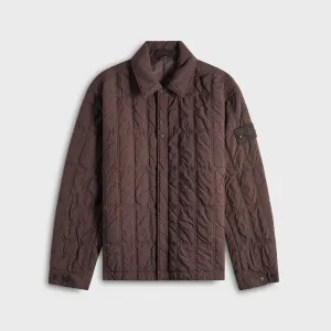 Mold resistant Stone Island Ghost Shirt Jacket - Brown