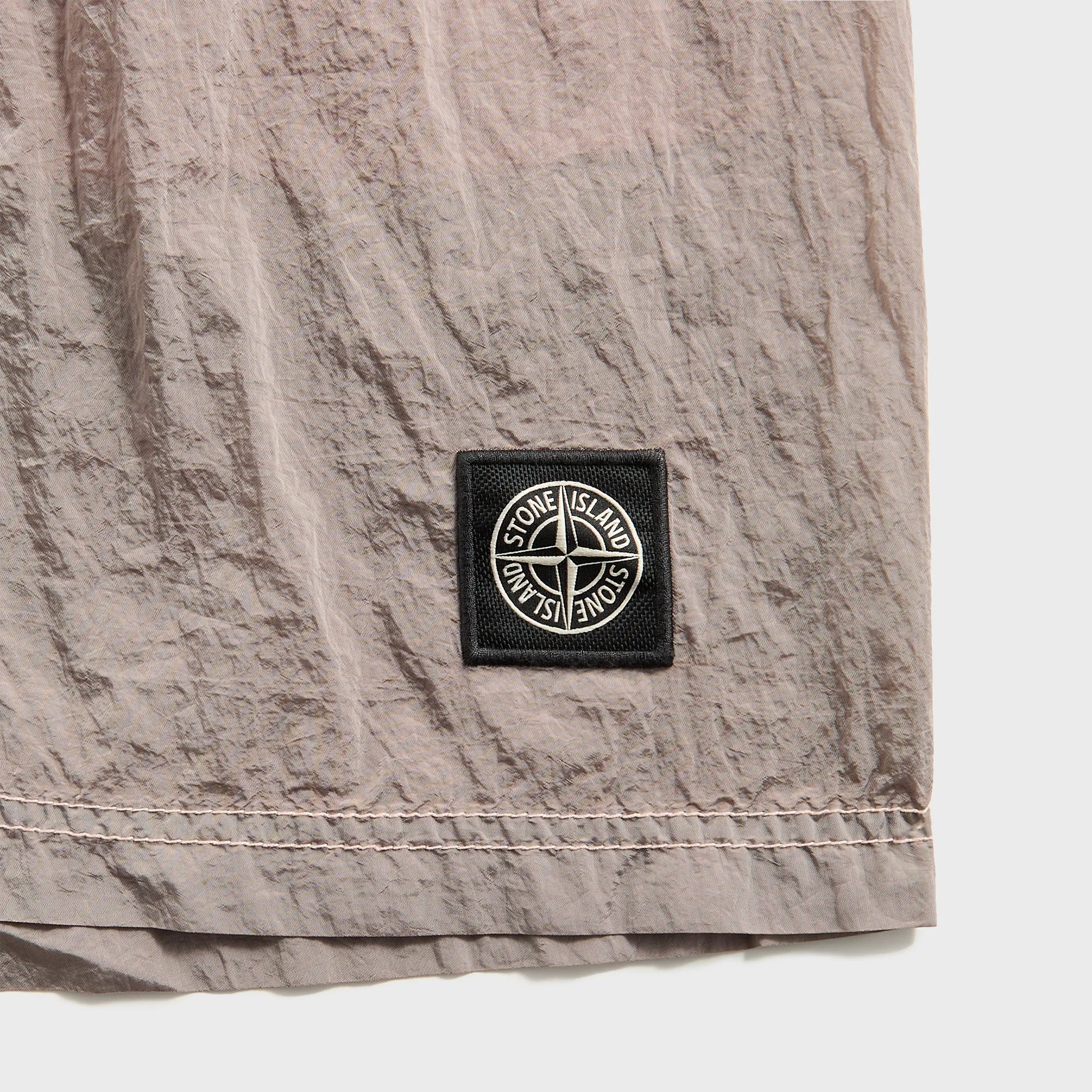 NonIrritatingTags Compression Fit Stone Island Nylon Metal Swim Short - Antique Rose