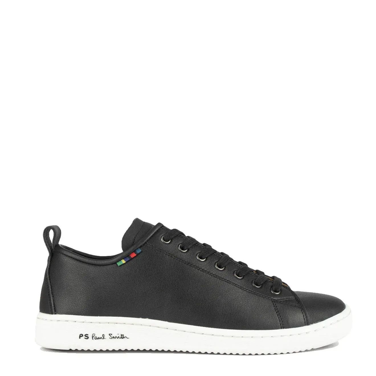 Classic Chic material Paul Smith Leather Miyata Trainer Black