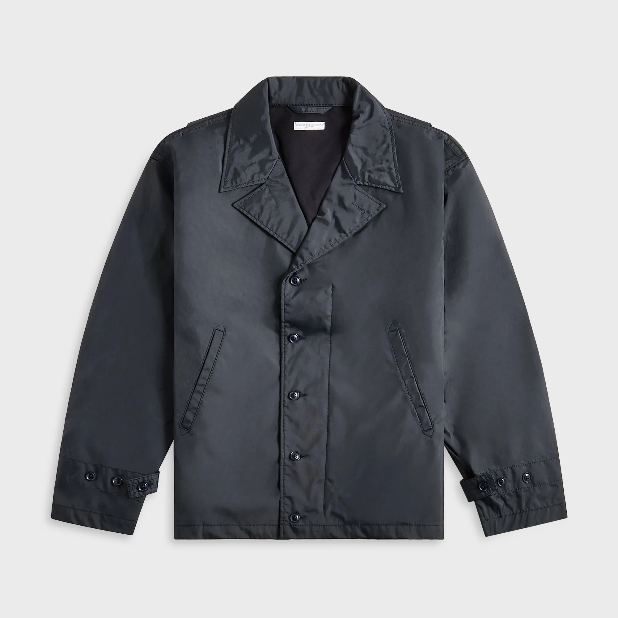 Non Irritating Tags Engineered Garments M41 3 Layers Nyco Cloth Jacket  - Dark Navy