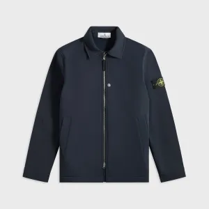Flexible Armholes Classic Fit Stone Island Jacket - Navy Blue