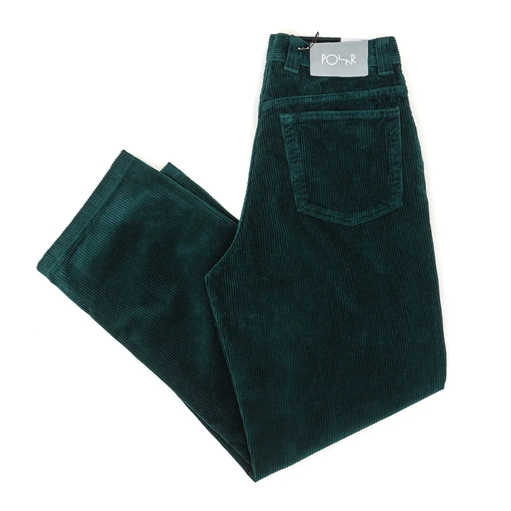 93! Corduroy Pants (Dark Emerald) Moisture Management SnagFreeFabric