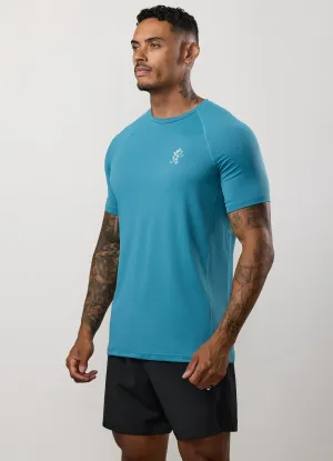 Relaxed Style Summer Favorite Gym King Energy Tee - Stormy Sky