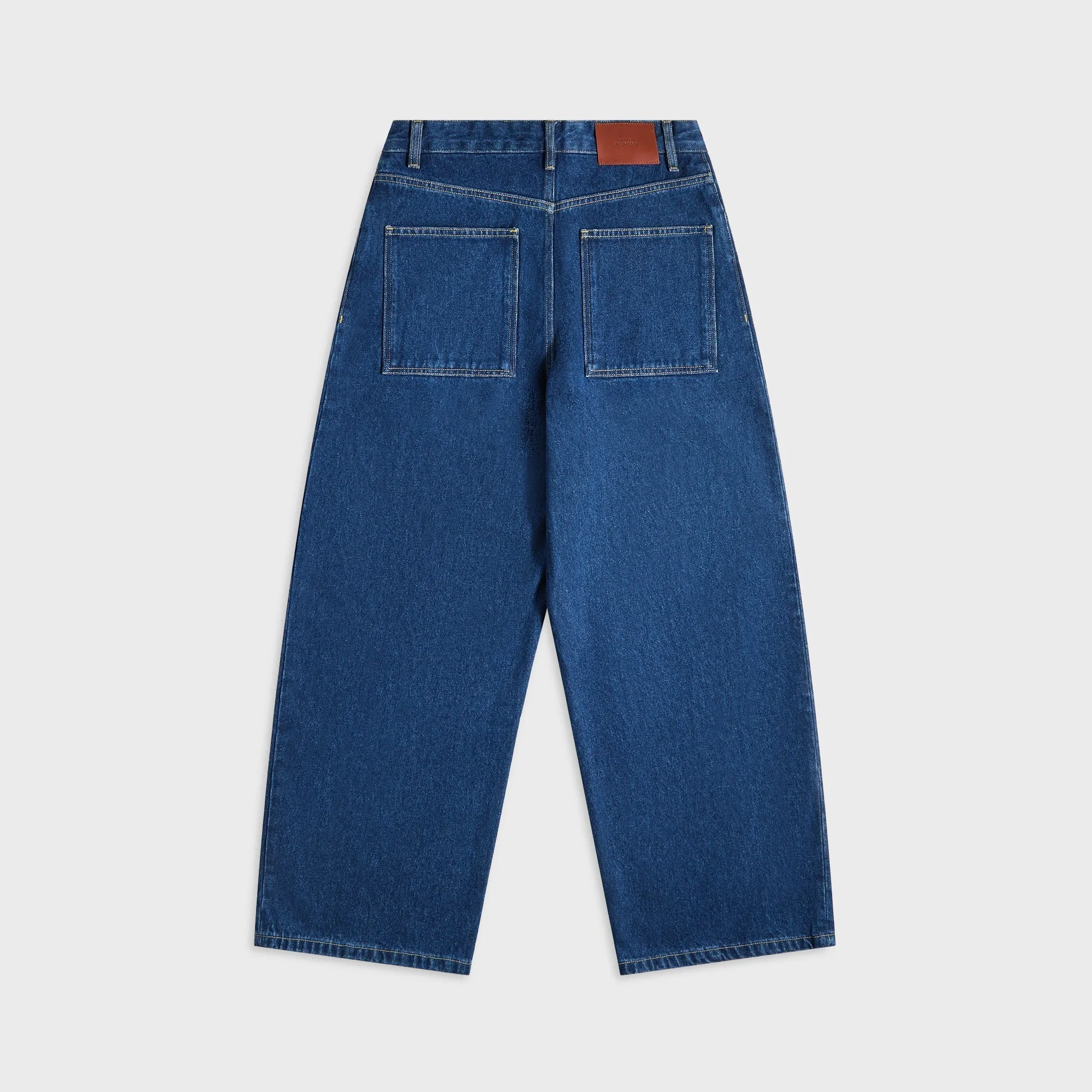 Slim Modern Studio Nicholson Volume Pant - Indigo Wash