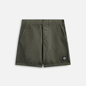 warm tones Sun Protection Stone Island Nylon Metal Swim Short - Military Green