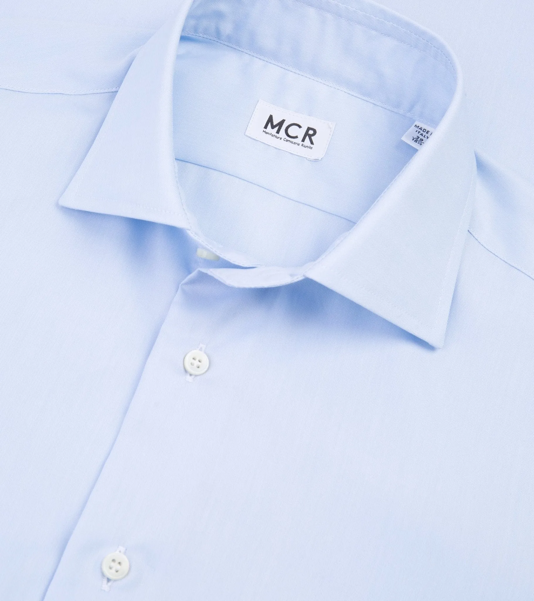 Winter Fashion MCR Slim Pinpoint Shirt: Light Blue