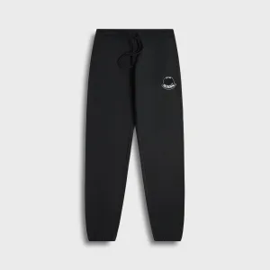 Recycled Polyester Blend Moncler Sweat Bottoms - Black