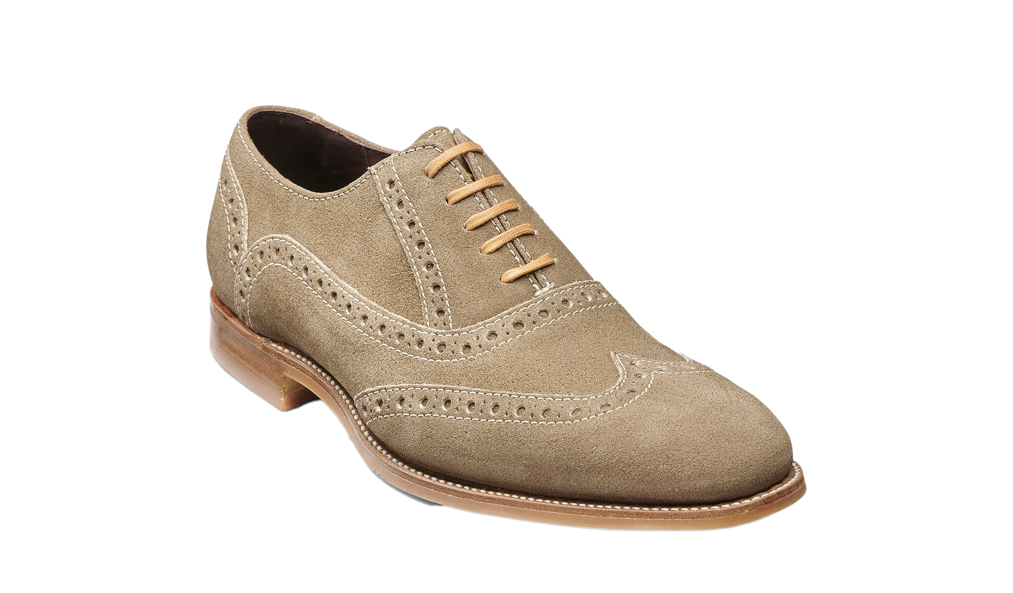 Grant - Taupe Suede Cushioned Insole