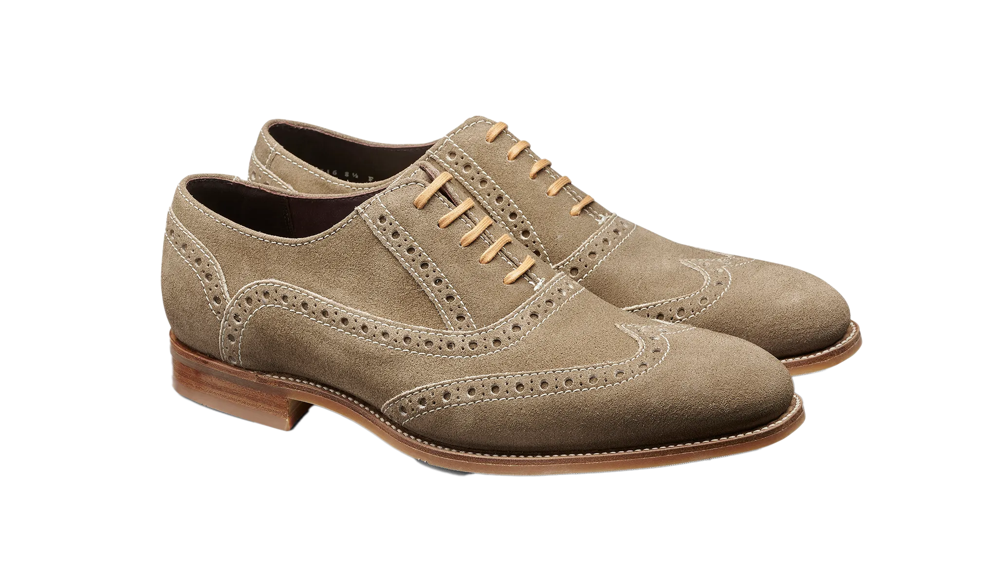 Grant - Taupe Suede Refined Cut Easy Pace