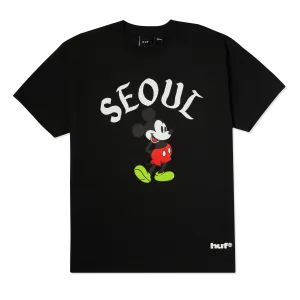 Disney | HUF Seoul Mickey Worldwide T-Shirt Oeko Tex Certified Cashmere combination