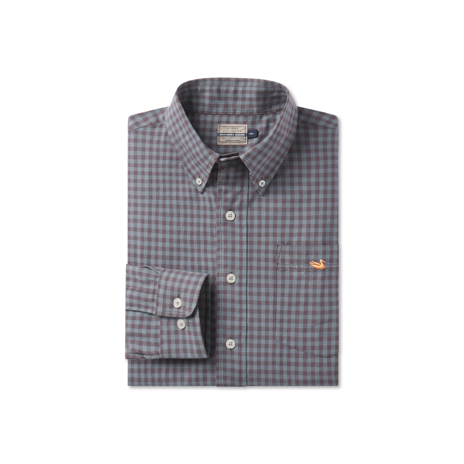 Sumner Relaxed Washed Gingham Dress Shirt All-Ages Fit Winter Collection