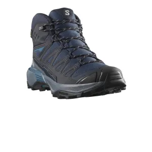 Comfort Lining Rough Terrain Salomon Mens Boot X Ultra 360 Mid GTX Blue Nights/Dark Navy/Dark Blue