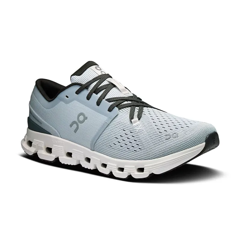 Men's Cloud X 4 Glacier/Stone wide toe - box All - ability