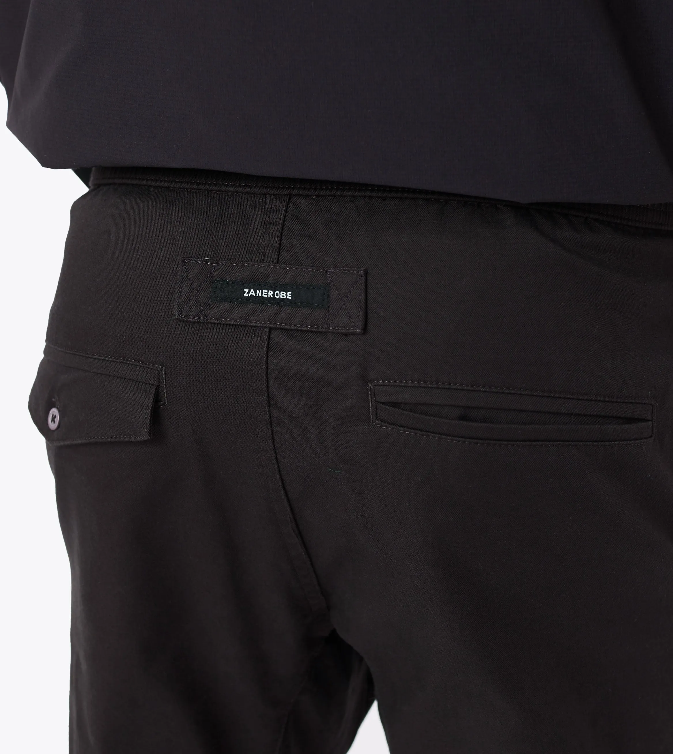 MultiPocketDesign Easy Stretch Fit Sureshot Chino Black