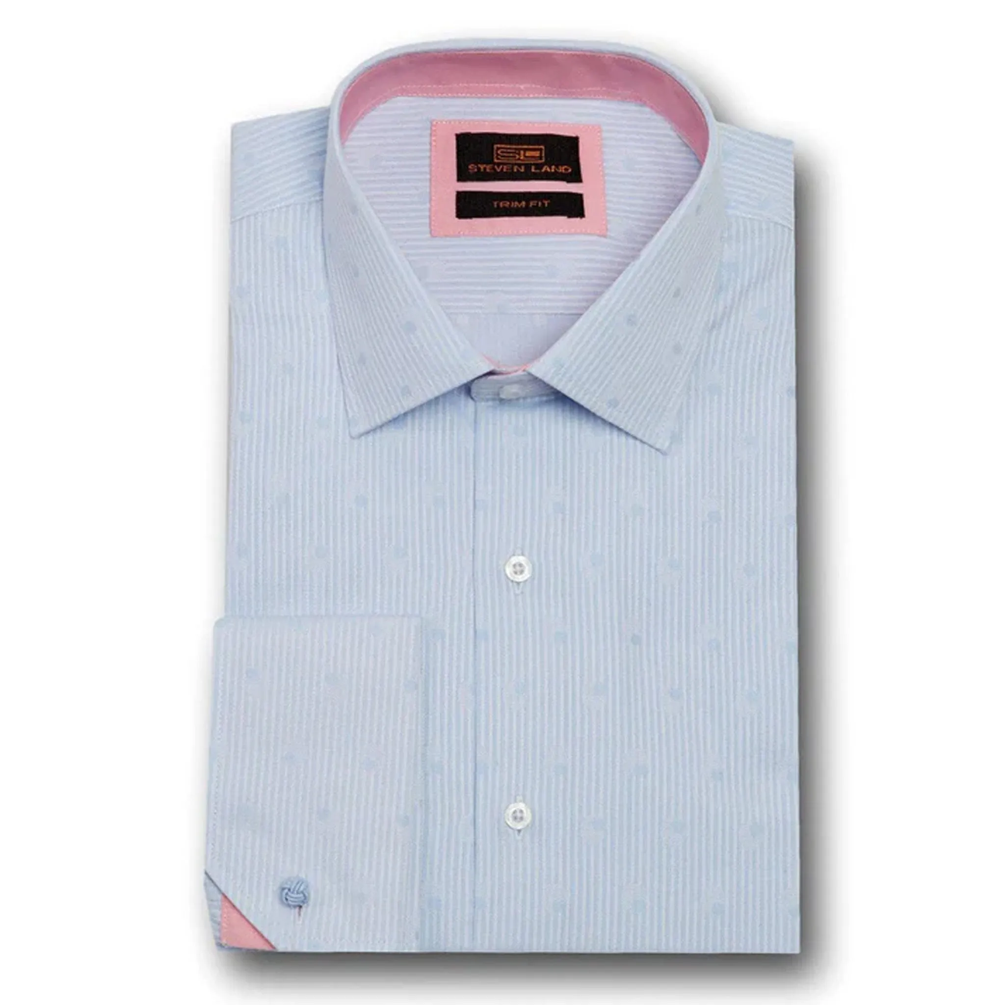 Fashionable Layer High-End Fashion Ta1717 Steven Land | Angled Cuff Dress Shirt