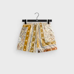 Polyester shorts Kith Panelled Bandana Ashton Swim Short - Sandrift