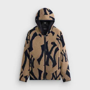 Simple Outer OdorResistantTreatment Kith for the New York Yankees Hooded Pinehurst Sherpa Jacket - Canvas