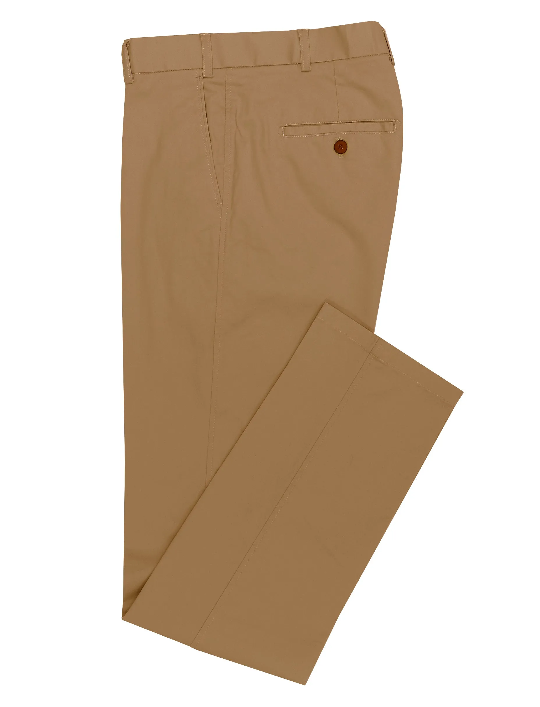 Tan 554 Relaxed Chino All Day Wear Quick Conversion Hem