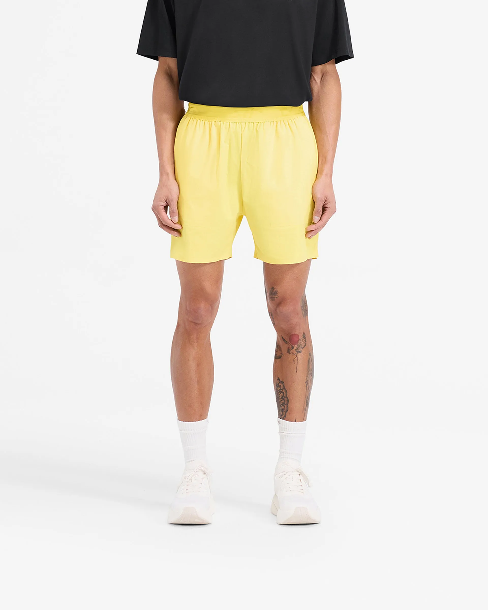 Fitness Look Team 247 Fused Shorts - Lemon