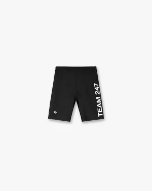 Team 247 Half Tight - Black Quick Wear Flexible shape