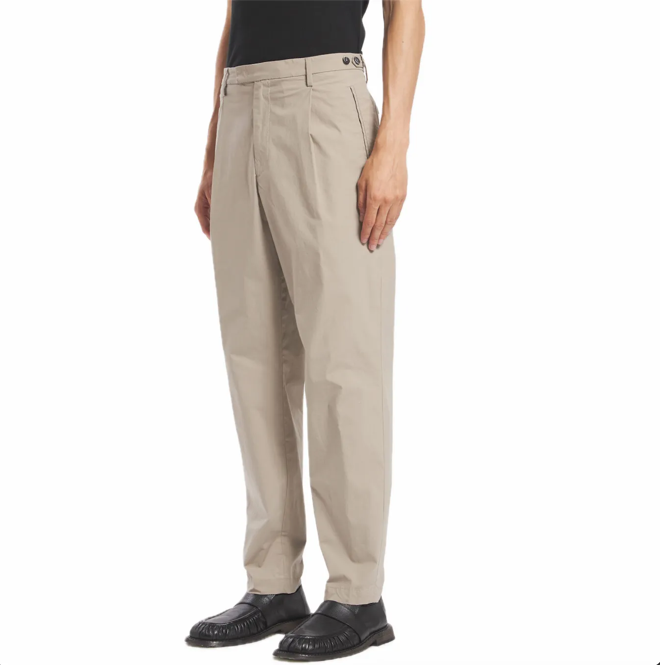 Barena - Pantalone Masco - Vion - Sabbia Stylish Detail Relaxed Silhouette