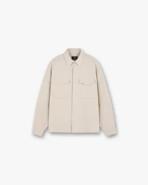 Textured Long Sleeve Shirt - Champagne Special Occasion Anti Odor Treatment