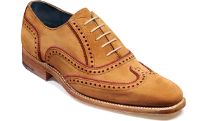 Understated Edge Vintage Look Spencer - Terra / Burgundy Suede