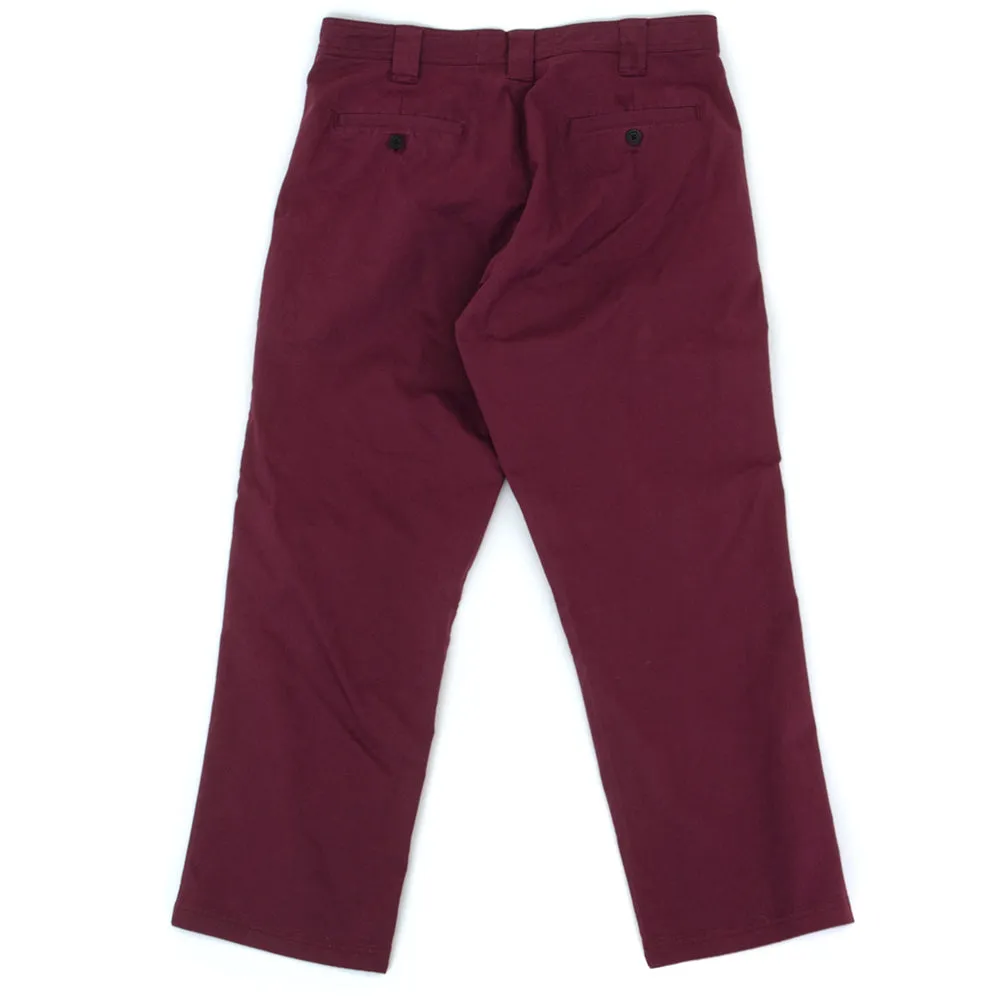 SecureZipperClosures Byrne Pants (Burgundy)