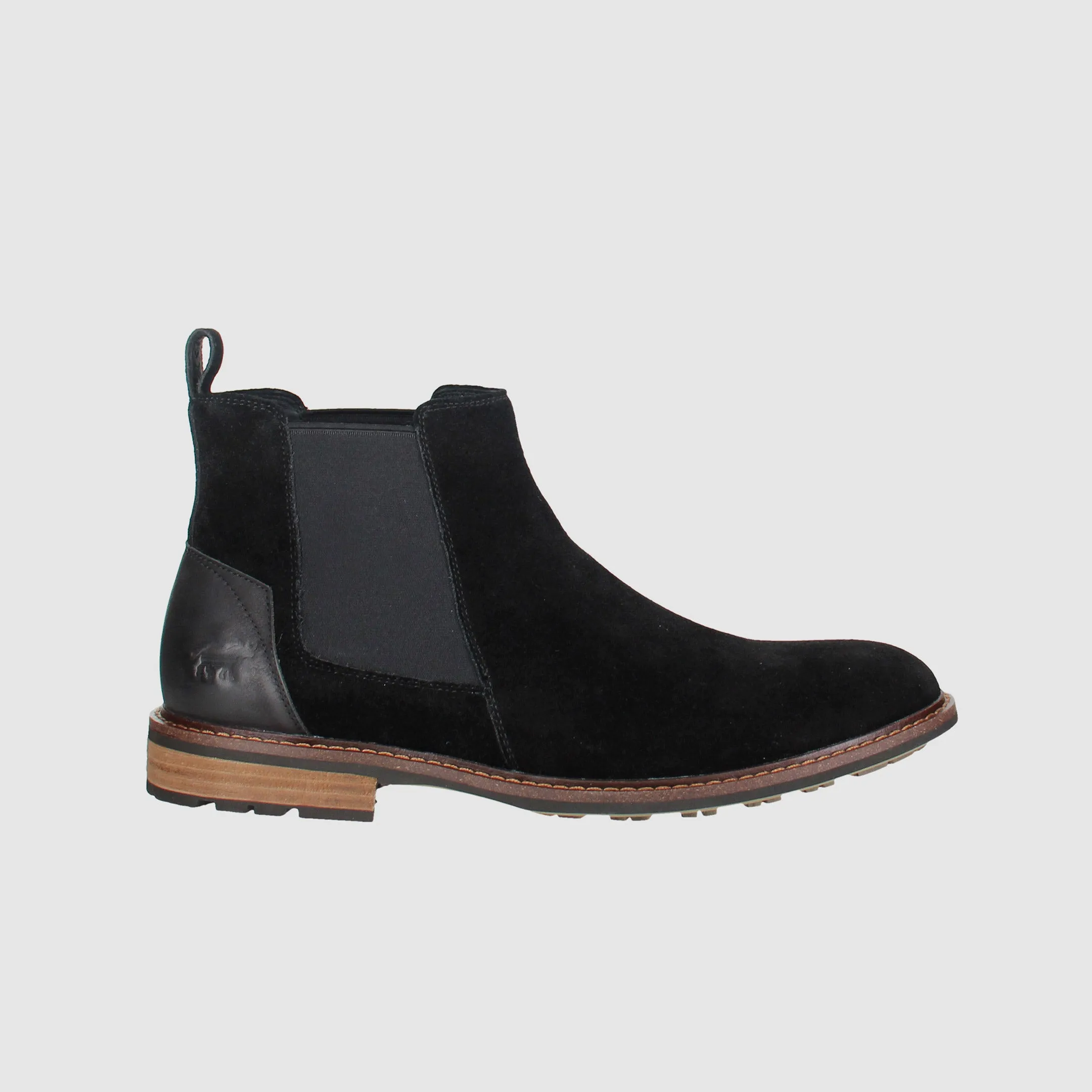 Timer Chelsea Boots Black Mud Resistant Functional Minimalist
