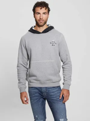 Grey Contrast Hoodie Jumper Chill Layers product sustainability impact