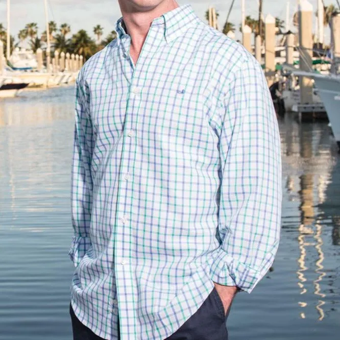 Simple Style Contemporary Design Madison Windowpane Dress Shirt