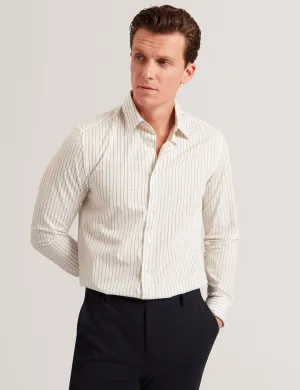 Non Static Finish Reinforced Side Vents HANGENT | ECRU