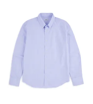 Trunk Eldon Cotton Linen Shirt: Light Blue Layering Essential Date night
