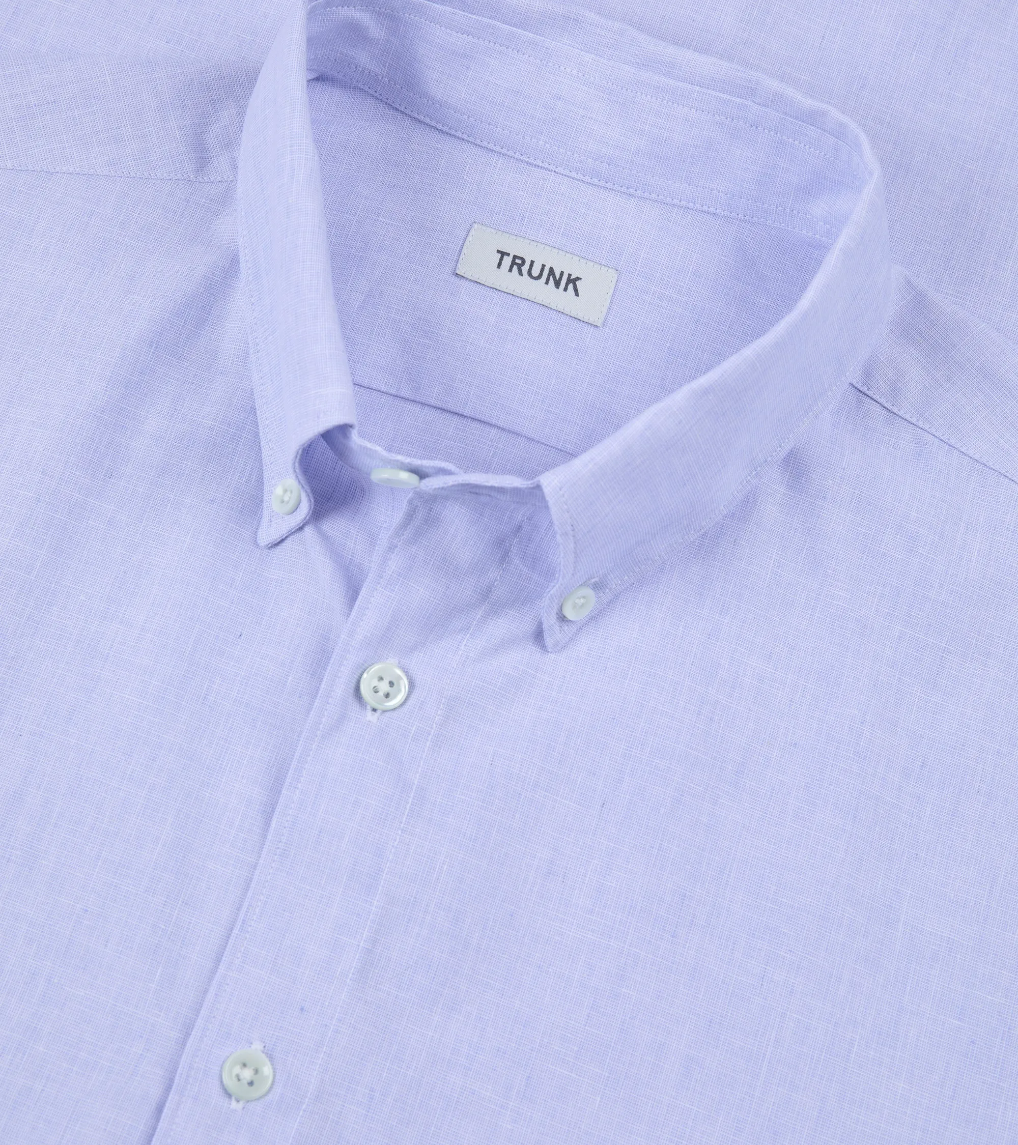 Year-Round Favorite Chill Layer Trunk Eldon Cotton Linen Shirt: Light Blue