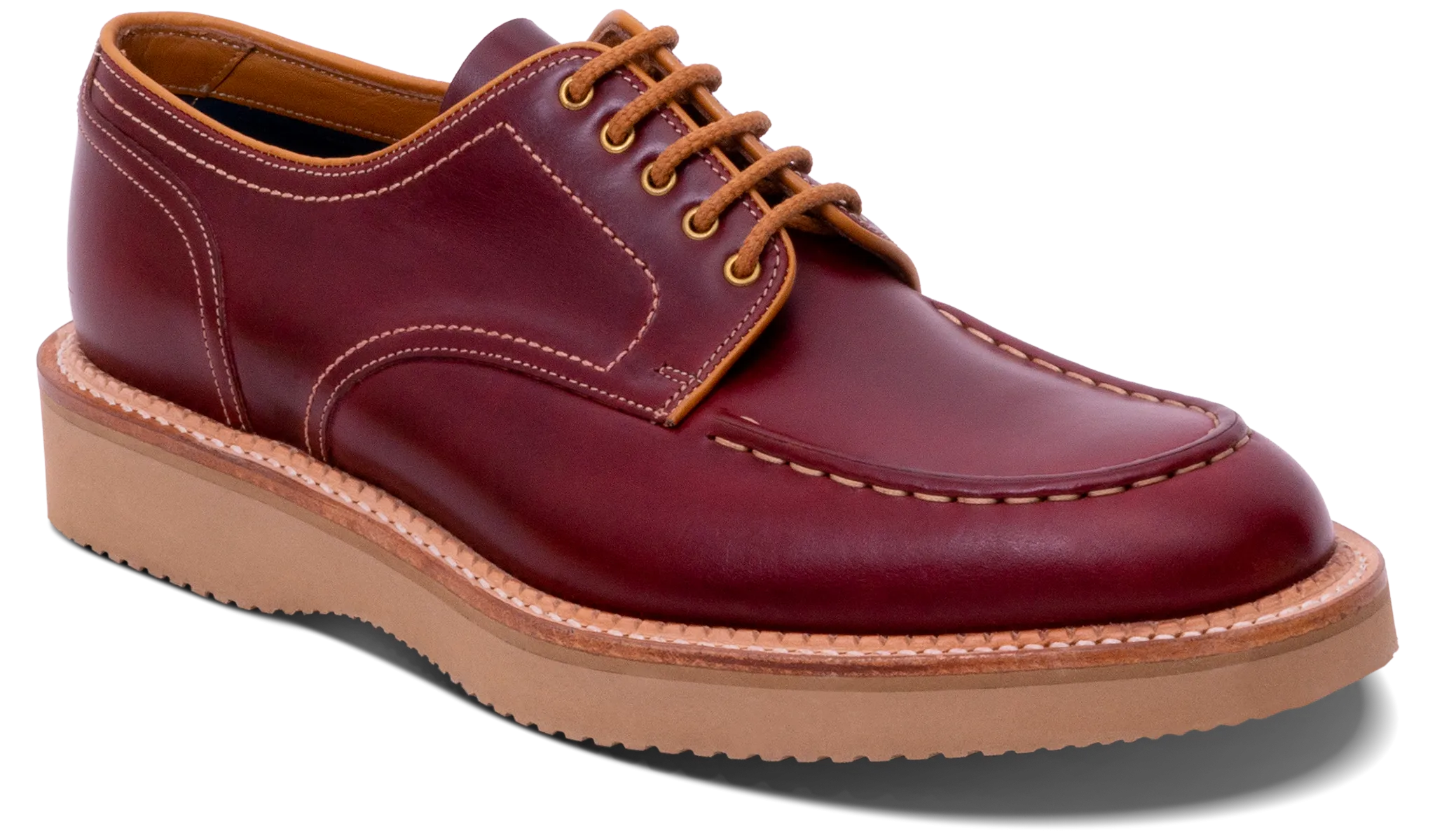 Premium Full Grain Leather Limited Edition Michigan - Burgundy Waxy Calf