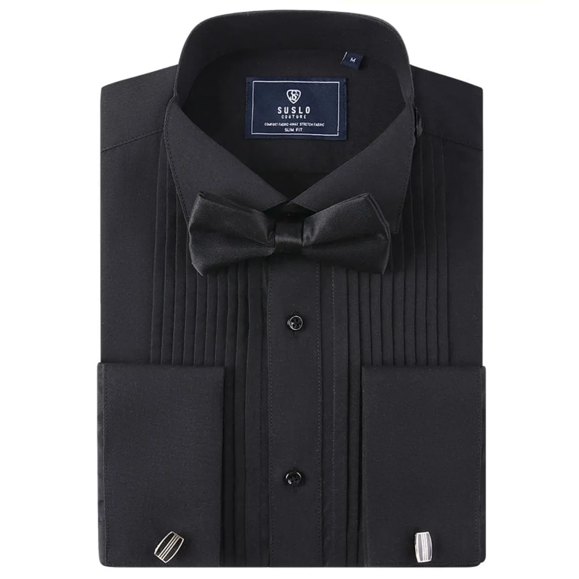 TUXEDO SHIRT/Mc-808-1 Polo Style Classic Style