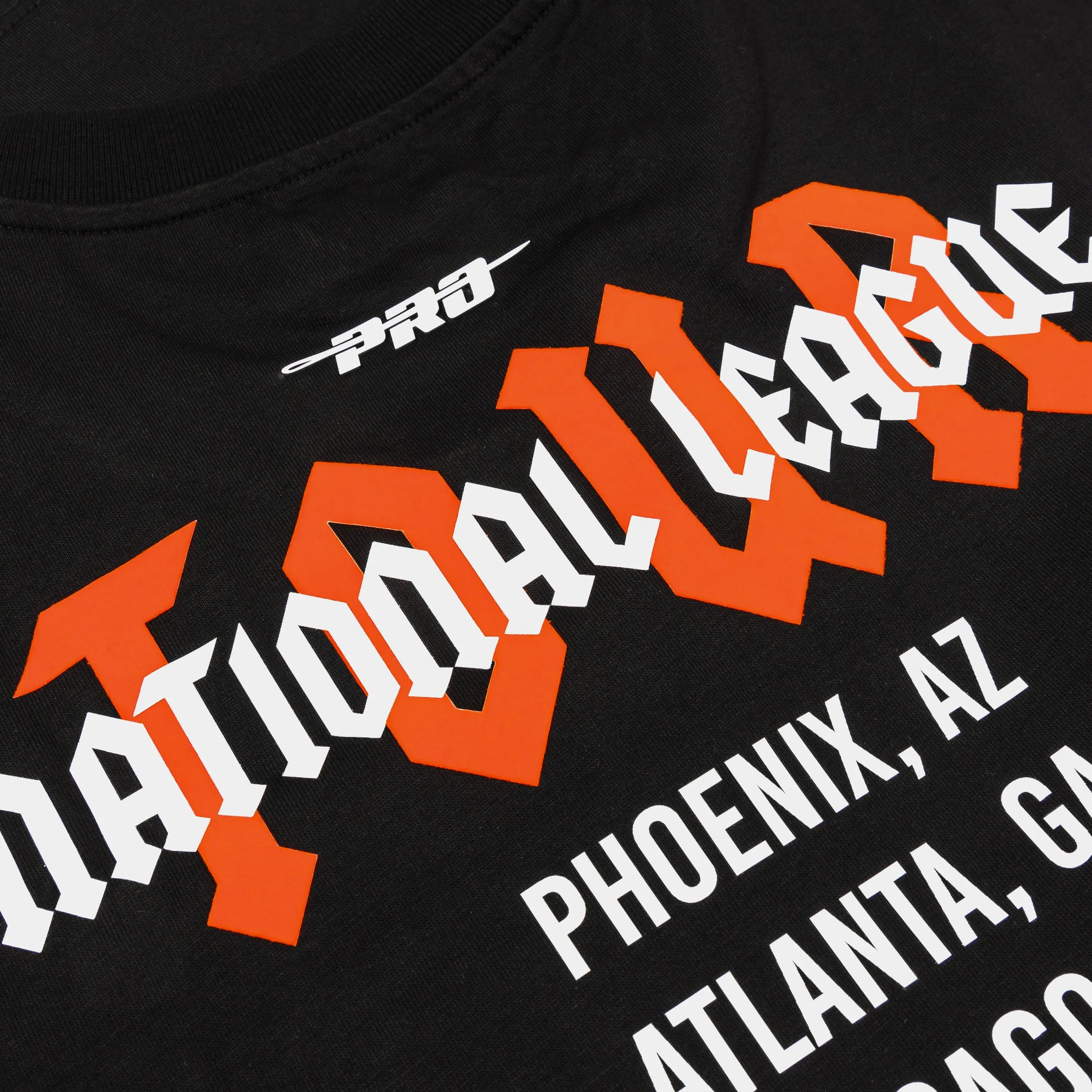 San Francisco Giants City Tour Drop Shoulder Mens Short Sleeve Shirt (Black) Odor-resistant Relaxed and Comfy