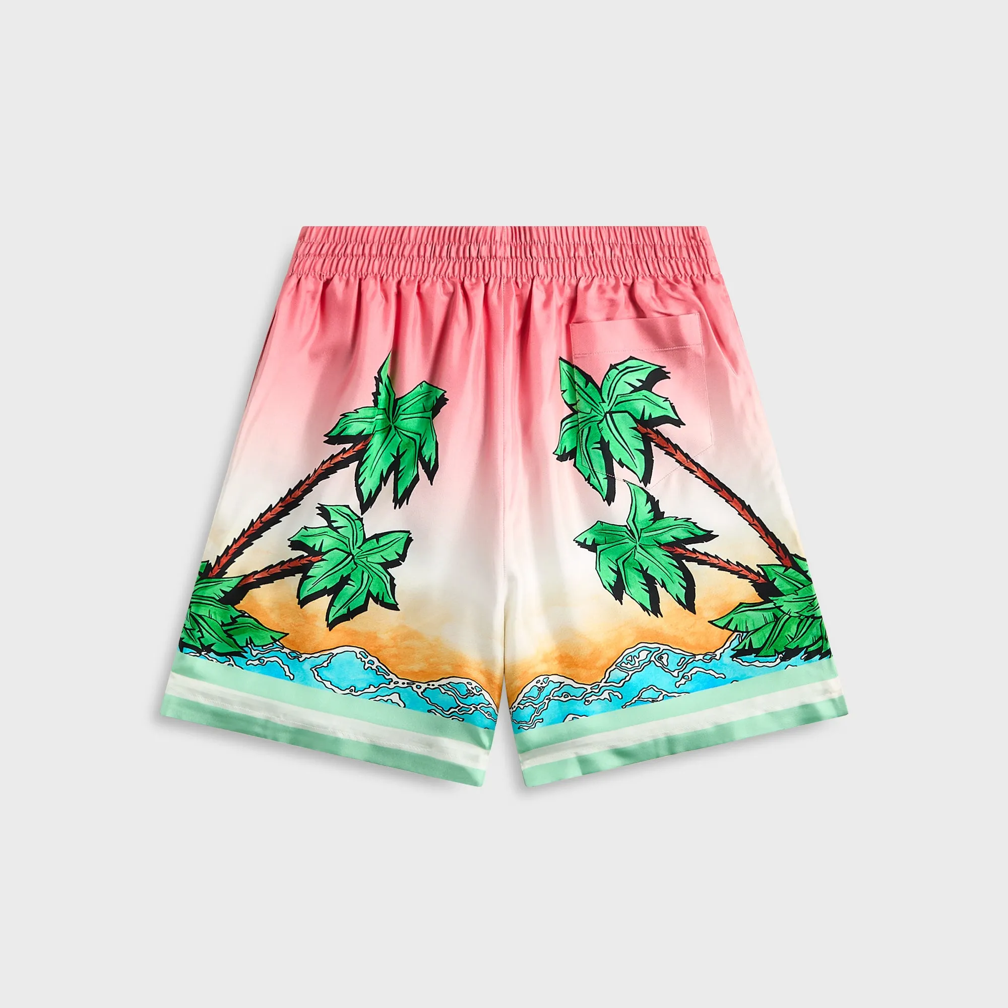 Fitness wear Holiday Gift Casablanca Drawstring Shorts - Pink / Multicolour